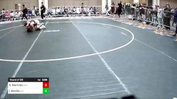 113 lbs Round Of 128 - Steve Martinez, Righetti Wrestling vs Isaac Bonilla, Red Mountain WC