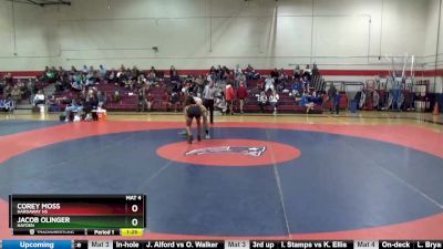 126 lbs Round 2 - Jacob Olinger, Hayden vs Corey Moss, Hardaway Hs