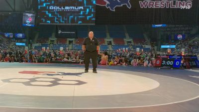 130 lbs Champ. Rd Of 64 - Brooklyn Perez, AZ vs Isabela Jordan, OH