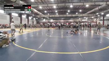 90 lbs Round 1 (12 Team) - Logan Rang, Steller Trained Thorn vs Griffin Doroshenko, Mat Assassins White
