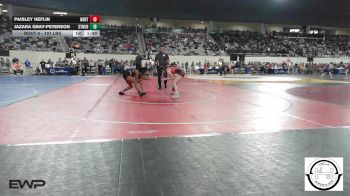 101 lbs Round Of 64 - Paisley Heflin, Northeast Take Down Club vs Jazara Gray-Peterson, Stillwater Lady Pioneers JH