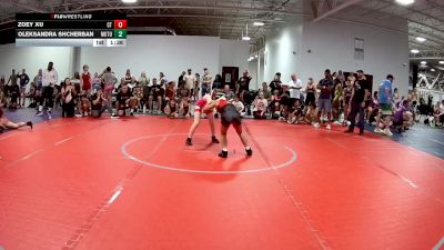 95 lbs Semis & 1st Wrestleback (8 Team) - Zoey Xu, Cordoba Trained vs Oleksandra Shcherban, Misfits Of The Uprising