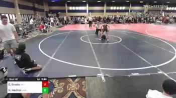 95 lbs Consi Of 8 #1 - Dallas Brooks, Valiant College Prep vs Nate Medina, Hawkeye/Speakeasy WC