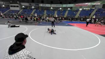 62 lbs Quarterfinal - Lily Jones, Chatfield WC vs Titus Sadd, 2tg