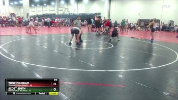 215 lbs Quarterfinals (8 Team) - Scott Smith, Oak Harbor Rockets vs Thor Fulgham, Team Montana Sidney