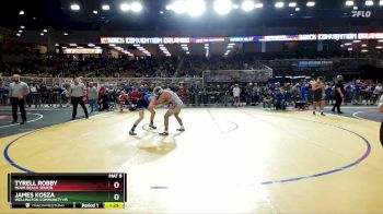 144 3A Quarterfinal - Tyrell Robby, Miami Beach Senior vs James Kosza, Wellington Community Hs