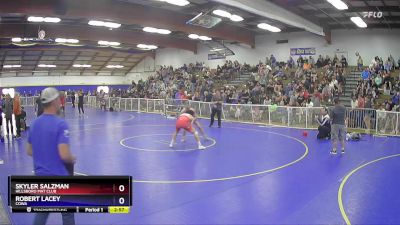 150 lbs 5th Place Match - Skyler Salzman, Hillsboro Mat Club vs Robert Lacey, COWA