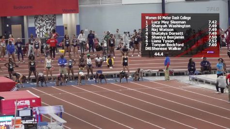 Women's 60m, Prelims 2