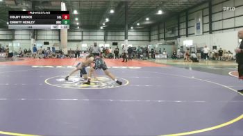 144 lbs 1 - Colby Groce, 84 ATHLETES vs Emmitt Henley, WILLIAMSBURG WRESTLING CLUB