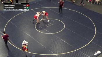 192 lbs 7th Place - Bryce Tunno, Blackhawk vs Luke O'Korn, Peters Twp