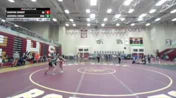 115 lbs Champ. Round 1 - Aurora Rider, Kuna vs Harper Sweet, Rocky Mountain