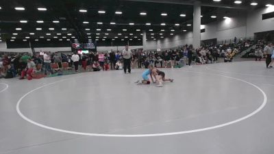 75.9-83 lbs Quarters - Kelsey Palmer, Roundtree Wrestling Academy vs Niyah Hoyt, Sebolt Wrestling Academy