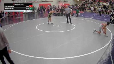 106 lbs Champ. Round 1 - Krew Beach, Mountain View vs Timothy Hill, West Linn