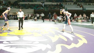 132 lbs Consolation - Peyton Durham, West-Oak vs Austin Crocker, Swansea