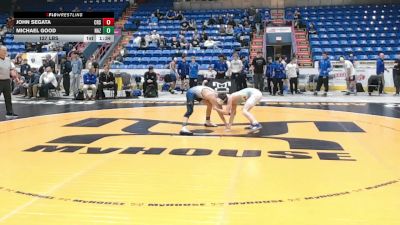 127 lbs Qtr-finals - John Segata, Council Rock South vs Michael Good, Nazareth Area