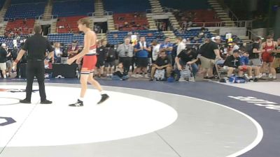 157 lbs Cons. Sub-rd Of 64 - Benjamin Ploehn, Utah vs William Velarde III, Wyoming