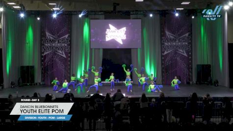 Dancin Bluebonnets - Youth Elite Pom [2023 Youth - Pom - Large Day 3] 2023 JAMfest Dance Super Nationals