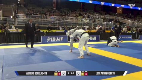 Jose Antonio Cueto vs Alfred C Schielke 4th 2025 Pan Jiu Jitsu IBJJF Championship
