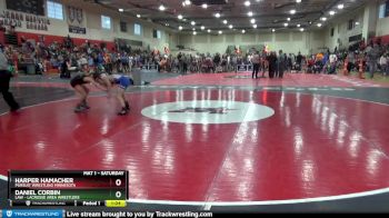 85 lbs 3rd Place Match - Harper Hamacher, Pursuit Wrestling Minnesota vs Daniel Corbin, LAW - Lacrosse Area Wrestlers