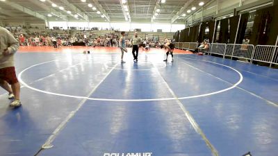 120 lbs Rr Rnd 1 - Jordan Christian, 84 Athletes Black vs Mateo Gallegos, 4M Power