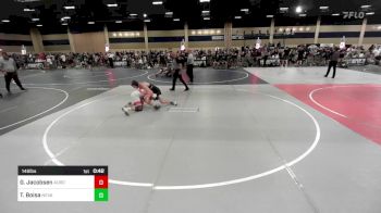 146 lbs Consolation - Gavin Jacobsen, Aurora Nebraska vs Travis Boisa, Nevada Elite