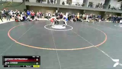 138 lbs Champ. Round 1 - Anthony Pettruzzelli, WA vs Jack Conrad, WA