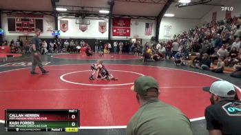 Bracket 2 lbs Round 3 - Callan Herren, Fort Madison Wrestling Club vs Kash Forbes, Fort Madison Wrestling Club