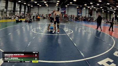 115 lbs Rd# 6- 9:00am Saturday Final Pool - Ryatt Rodden, Lions Wrestling Academy vs GrAyson Hostetter, PA Silver