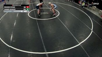 175 lbs Semis & 1st Wrestleback (8 Team) - Tanner Schultz, Central Valley vs Graiden Ritner, Wilcox-Hildreth