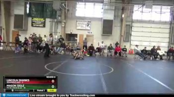 68 lbs Round 6 (8 Team) - Mason Sigle, PA Alliance Blue vs Lincoln Shanks, Warhawks Red