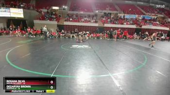 138 lbs Round 1 (16 Team) - Rosana Silva, Dallas Hillcrest vs Dezaryah Brown, Huntsville