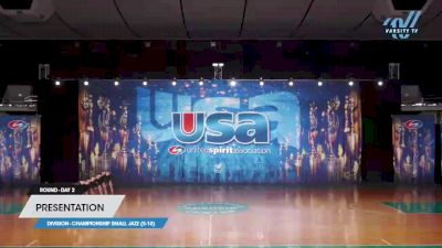 Presentation - Dance [2023 Championship Small Jazz (5-10) Day 2] 2023 USA Dance Nationals