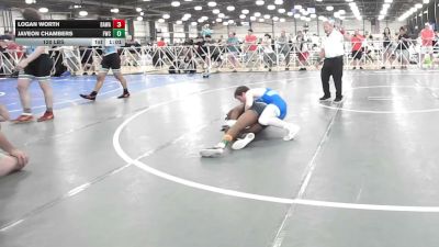 120 lbs Rr Rnd 1 - Logan Worth, BAWA GOLD - HSB vs Javeon Chambers, Freakztyle Elite - HSB