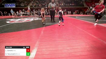 41 lbs Semifinal - Liam Canady, Berryhill Wrestling Club vs Geronimo Tecumseh II, Mojo Grappling Academy