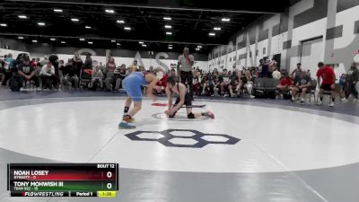 112 lbs Round 4 - Tony Mohwish III, Team 922 vs Noah Losey, Dynasty