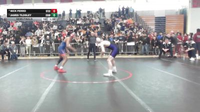 157 lbs Semifinal - Nick Ferro, Natick vs James Tildsley, Shawsheen