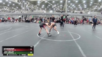 100 lbs Round 1 (4 Team) - JP McKeown, Mat Assassins Red vs Joey Kelley, Team Germantown