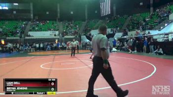 5A 106 lbs Quarterfinal - Brynn Jenkins, Moody Hs vs Liam Dell, Jasper