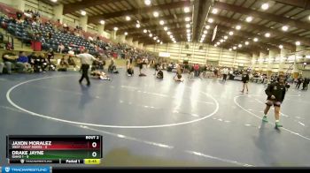 83 lbs Round 1 (4 Team) - Drake Jayne, Idaho 1 vs JAXON MORALEZ, West Coast Riders