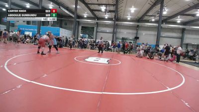 285 lbs Quarterfinal - Carter Knox, Rochester Mills vs Abdoulie Sumbundu, Harrisburg