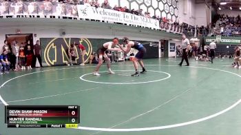 165 lbs Cons. Round 7 - Devin Shaw-Mason, Padua Franciscan (Parma) vs Hunter Randall, Miami East (Casstown)