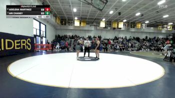 235 lbs Cons. Round 2 - Adelena Martinez, Hemet vs Ari Chaney, Norco