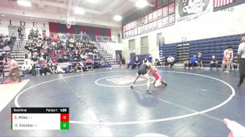 106 lbs Semifinal - Emilio Escobar, Granite Hills vs Carson Miles, Liberty