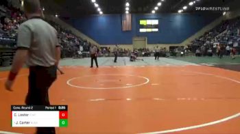 1 - 220 Cons. Round 2 - Jacob Carter, Buffalo Gap vs Connor Lester, Fort Chiswell