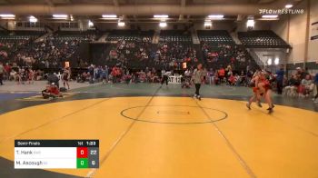 77 lbs Semifinal - Trevor Hank, Sidney Wrestling Club vs Maddox Ascough, Cheyenne Central Wrestling Club