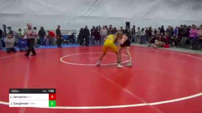 130 lbs Semifinal - Leo Iarrapino, Butler vs Jaedyn Caughman, Fawn Grove