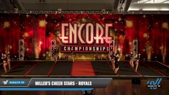 Miller's Cheer Stars - Royals [2021 L3 Senior Coed - D2 Day 2] 2021 Encore Championships: Pittsburgh Area DI & DII