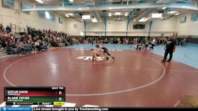 131-133 lbs Round 3 - Blaine House, Cheyenne East vs Gatlin Davis, Torrington