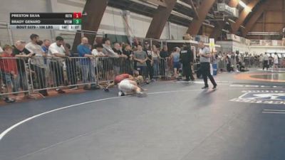 106 lbs Quarterfinal - Preston Silva, Ruthless vs Brady Genard, Wyoming Seminary