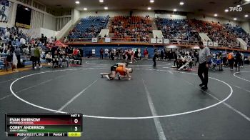 106 lbs Cons. Round 3 - Evan Swirnow, McDonogh School vs Corey Anderson, John Carroll